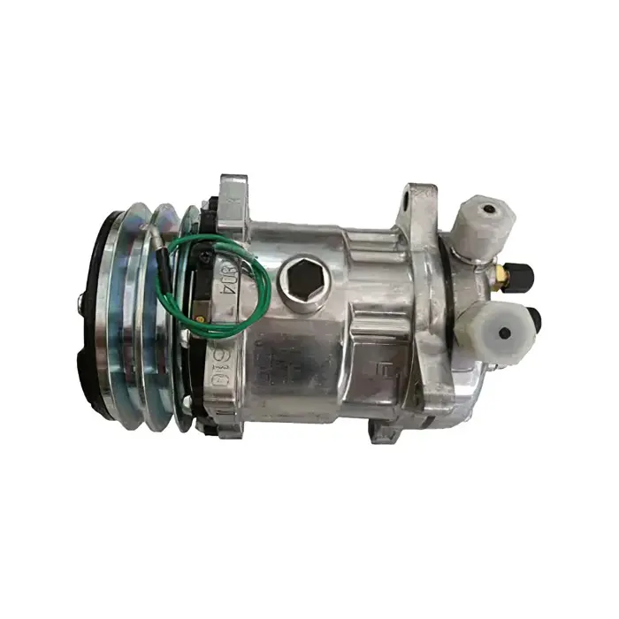 Air Conditioning Compressor VOE11007314 For Volvo Excavator EC130 EC150 EC300 EC420