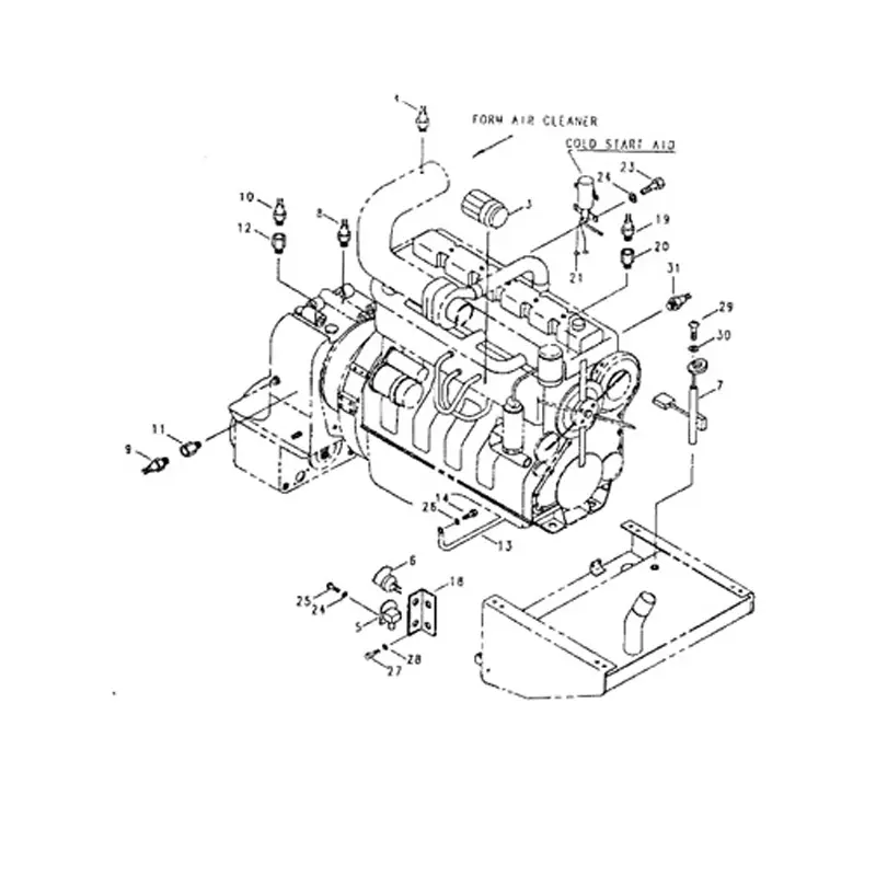 Buy Alternator 21E6-4001 For Hyundai HL17C R130LC R200LC R290LC R320LC