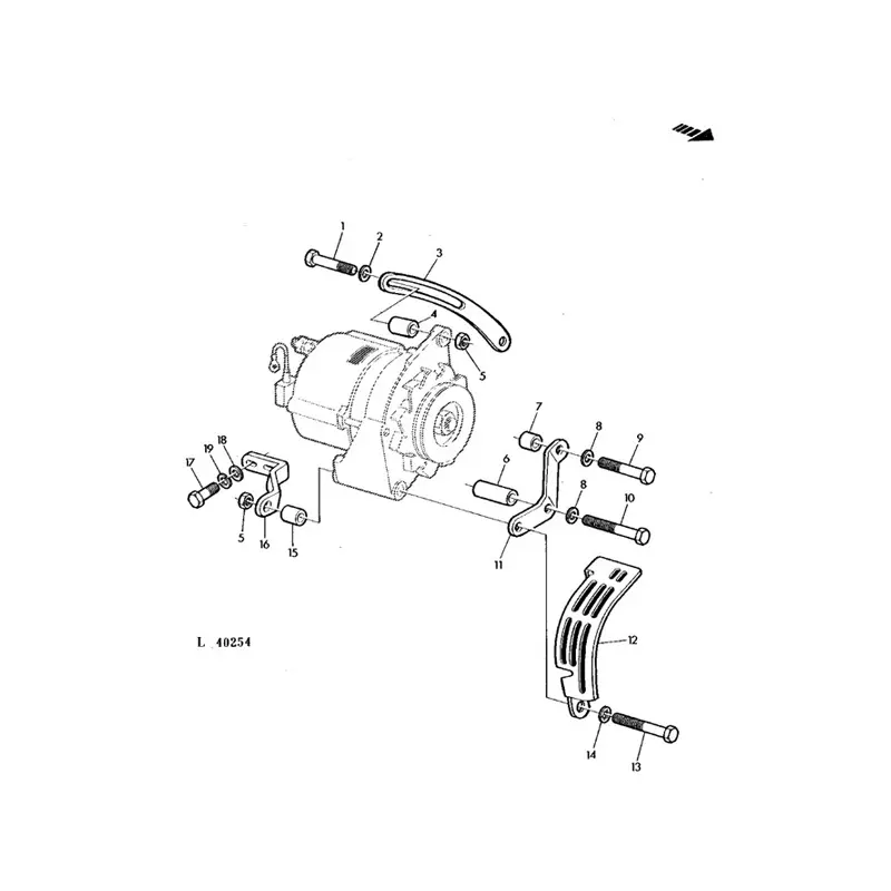 Alternator AL28516 for Johe Deere Engine 3029 Tractor 1020 1530 2020 2030 2040 sale