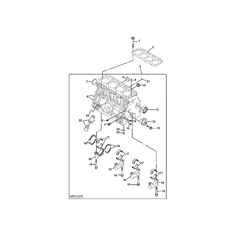Buy Alternator AM100800 for John Deere Tractor 655 755 855 856 955