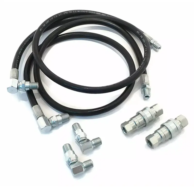 Angle Hose And Fitting Kit 21856 21855 15072 for Meyer Snowplow Pump E47
