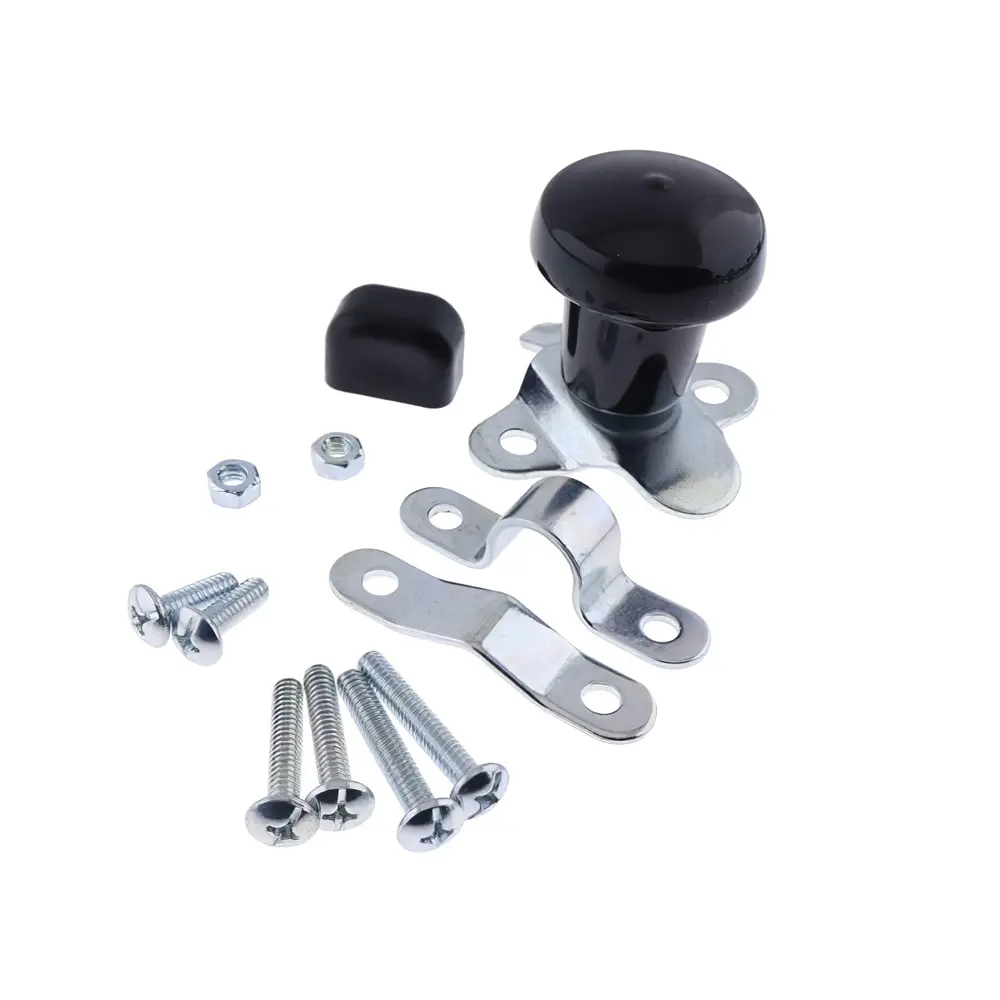 Black Steering Wheel Spinner Knob TY16020 for John Deere Tractor 112 140 210 212 214 216