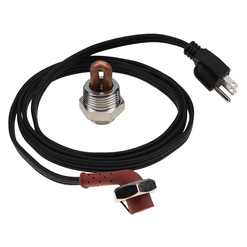 120V 400W Block Heater Kit 70000-73274 for Kubota Loader SSV65 SSV65C SSV65P SSV75 SSV75C SSV75P
