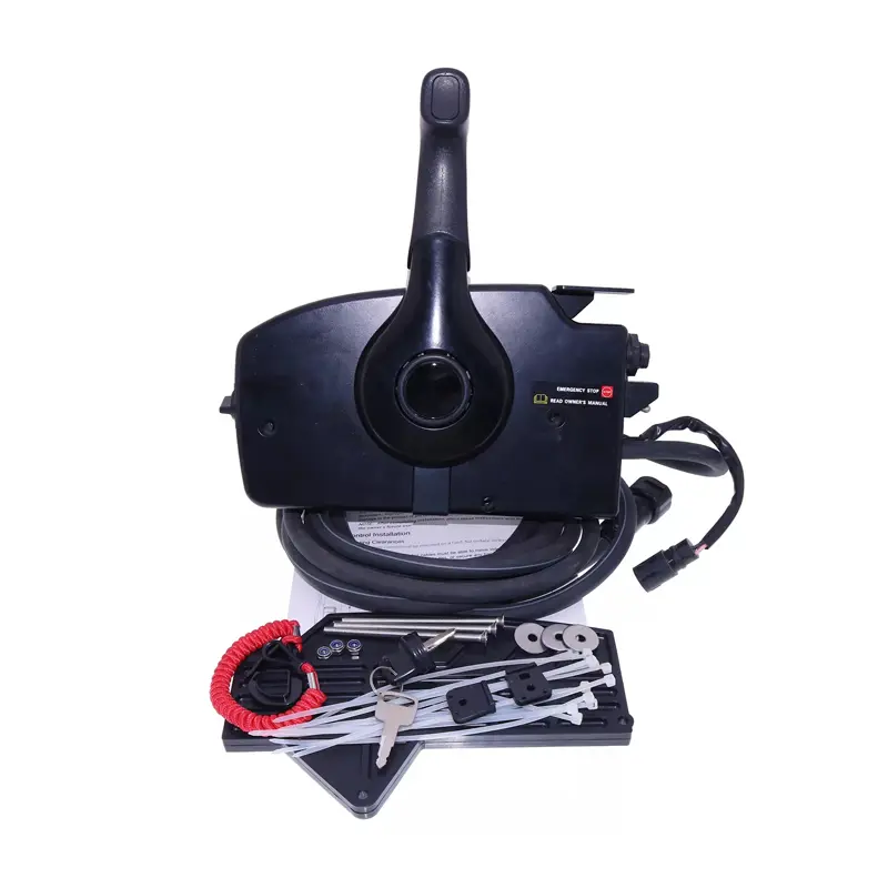 Boat Motor Side Mount Remote Control Box with 7 Pin 881170A7 for Mercury PT