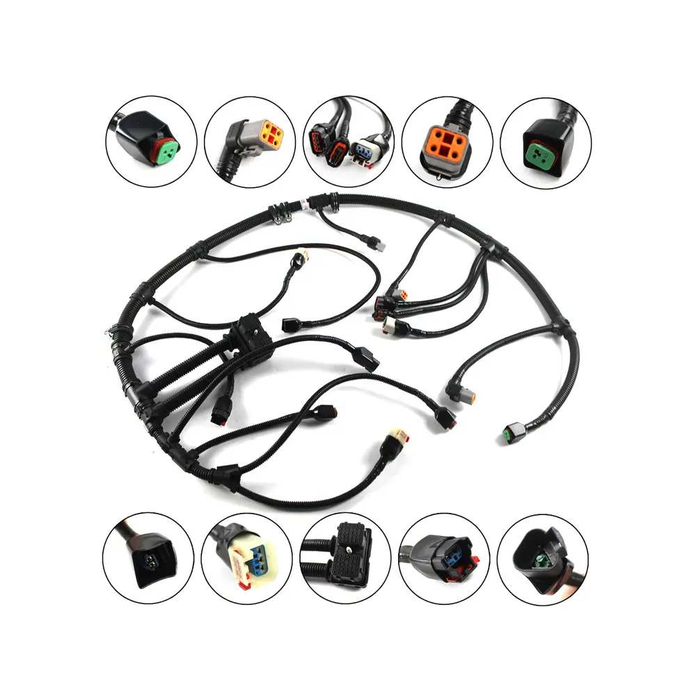 Control Module Wiring Harness 6745-81-9250 for Komatsu PC300HD-8 PC300LC-8 PC350HD-8 PC350LC-8 Excavator SAA6D114E-3 Engine