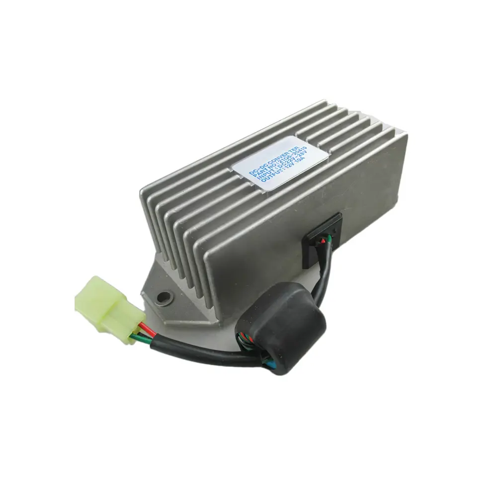 Converter Regulator 21Q6-20410 For Hyundai R225LC-9T R215-9 R385-9 R250LC-9 DC 22V-28V to DC 12V 10A