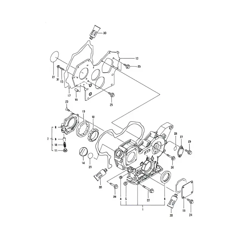 Coupling Assy for Yanmar Engine 4TNE88 Takeuchi TB145 sale