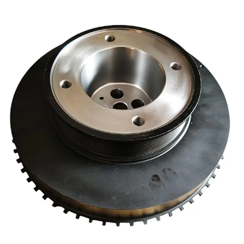 Crankshaft pulley 04283646 for Deutz Engine TCD2012 L04 Compactor Bomag BW190AD4HF Hamm 3411P GRW10 HD90