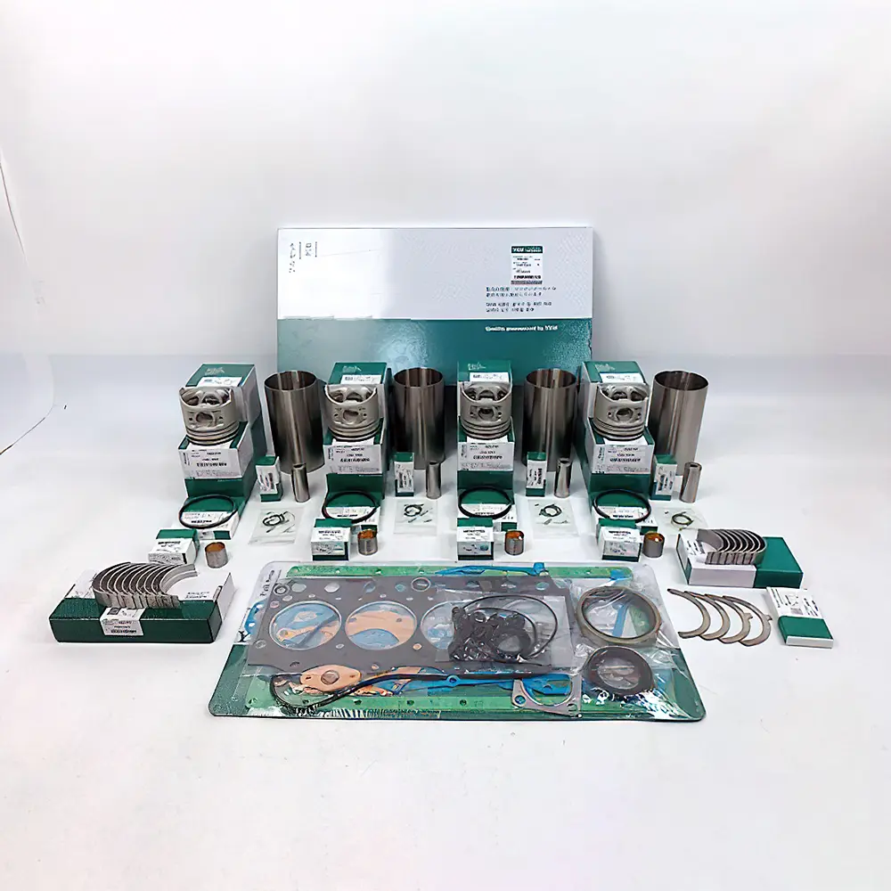 Cylinder Liner Kit Engine Four Matching for Komatsu Excavator PC110R-1 PW110R-1 Komatsu Engine 4D106 Yanmar Engine 4TNV106