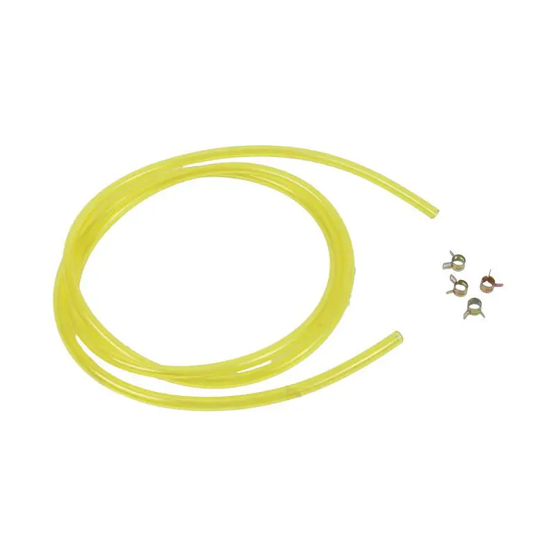 Electric Yellow 1/4" 3/8" Fuel Line Kit for Snowmobile Dirt Bike ATV Mower Motorcycle