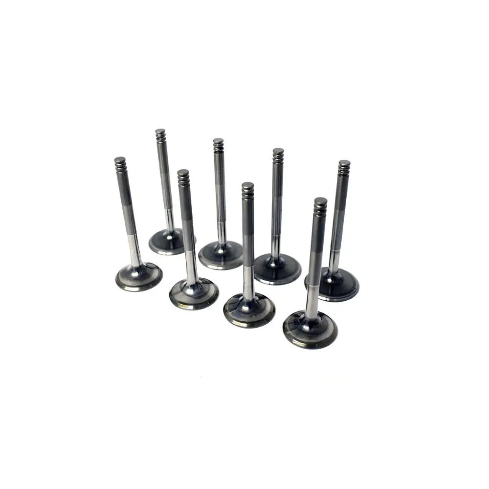 Exhaust Valve 8 Units 1 Set For Komatsu Crawler Dozer D21A-8-W D21P-8-W Yanmar Engine 4TNV94L Komatsu Engine 4D94LE