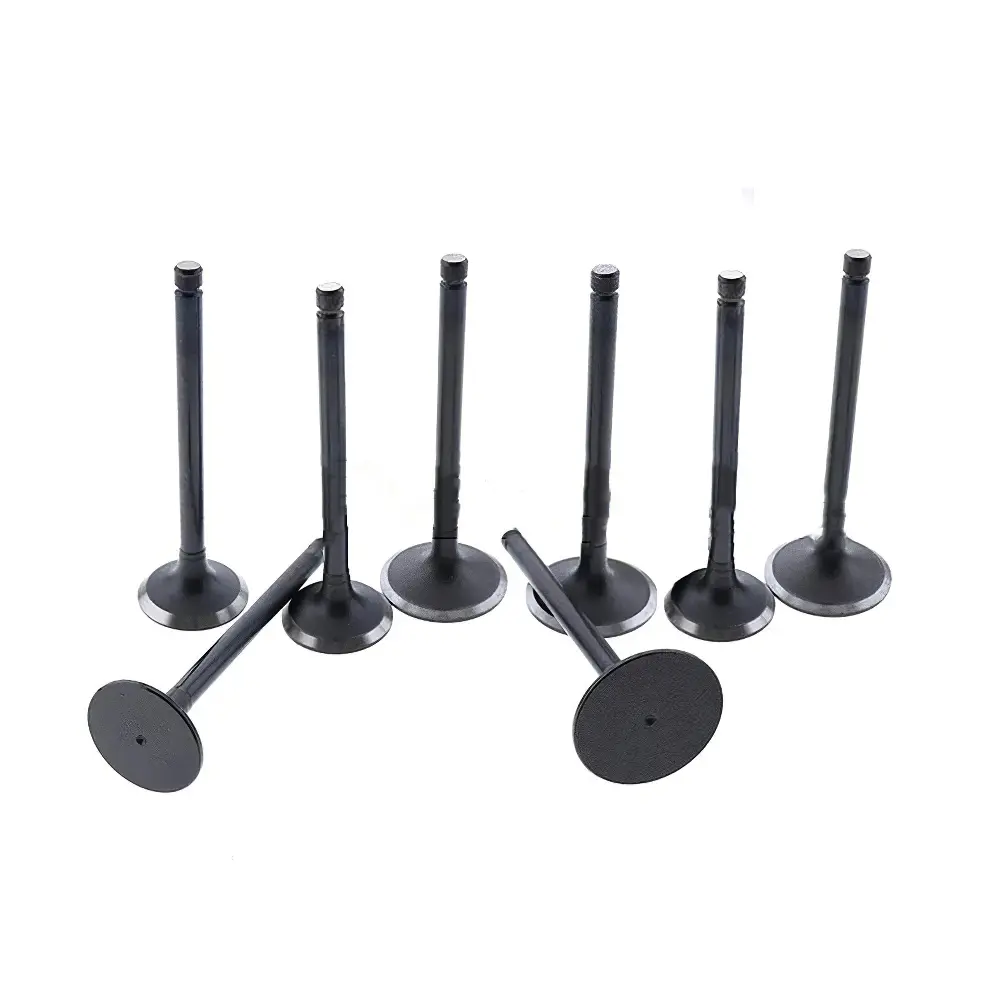 Exhaust Valve 8 Units 1 Set For Yanmar Engine 4TNV98T Komatsu Engine S4D98E
