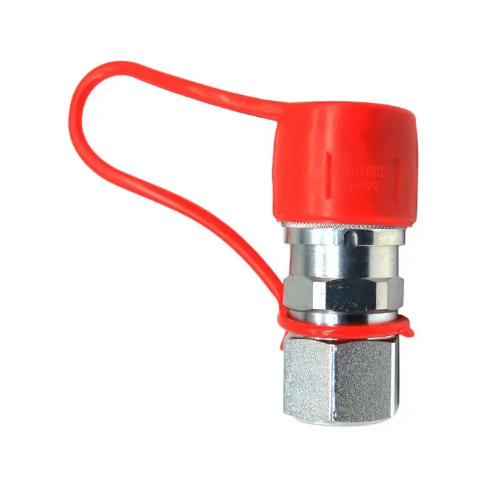 Female Flat Faced Coupler 7246790 for Bobcat 319 320 321 322 323 324 325 328 329 331 334 335 418 425 428 430 435