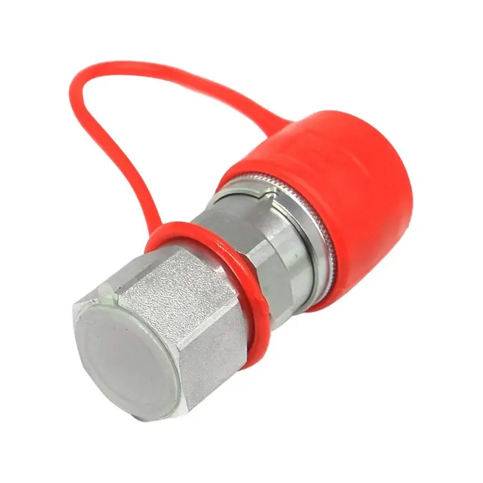 Female Flat Faced Coupler 7246790 for Bobcat 319 320 321 322 323 324 325 328 329 331 334 335 418 425 428 430 435 sale