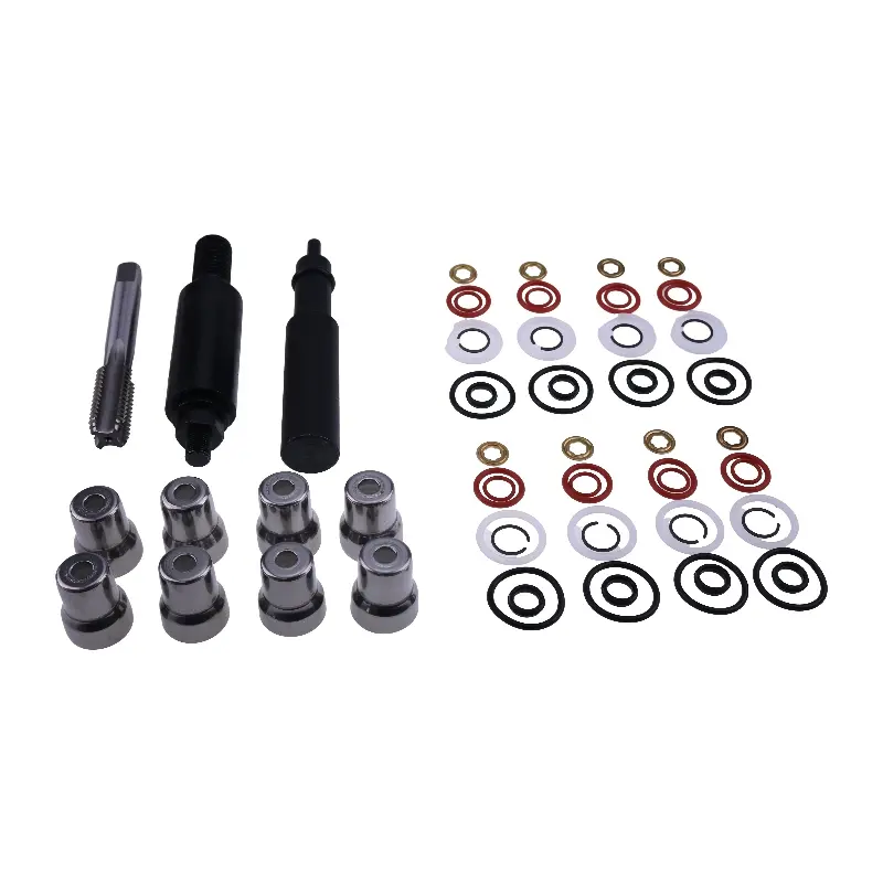 Fuel Injector Sleeve Puller & Installer Set w/Cups and O-rings for Ford 6.0L