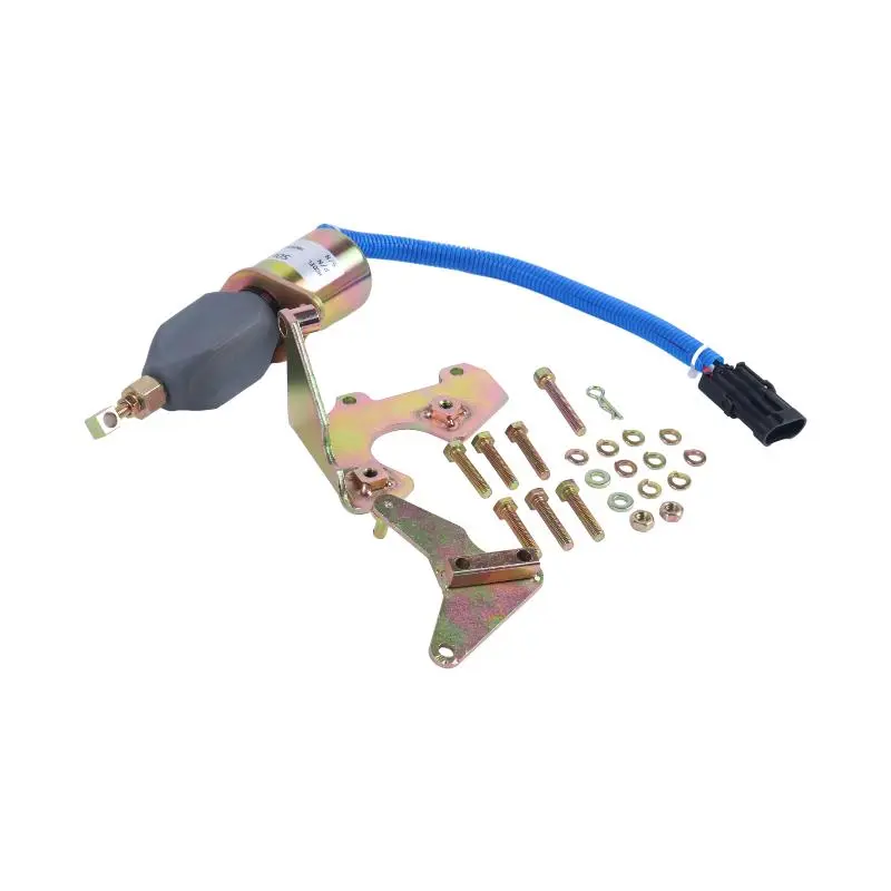 Fuel Shut off Solenoid SA-4026-12 3931195 for Cummins 5.9L 8.3L Engines Ford Truck F700 F800