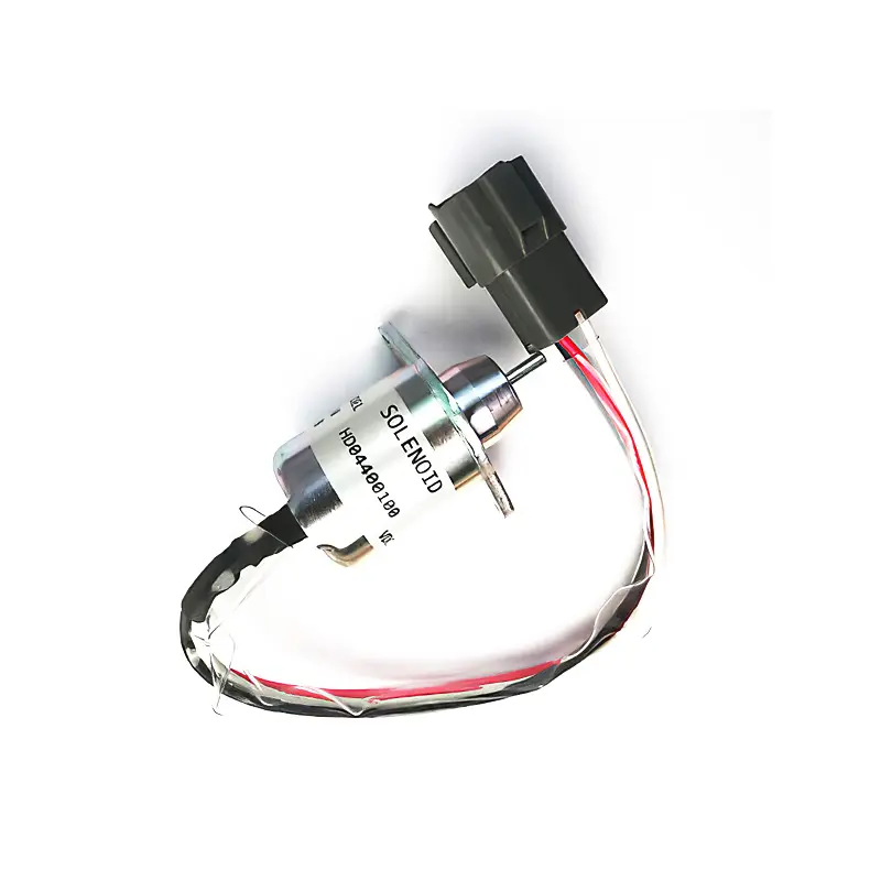 Fuel Shut Off Solenoid 129612-77940 for Yanmar 3TNV88-BPTB2 Engine TB235 Doosan DH80 Excavator