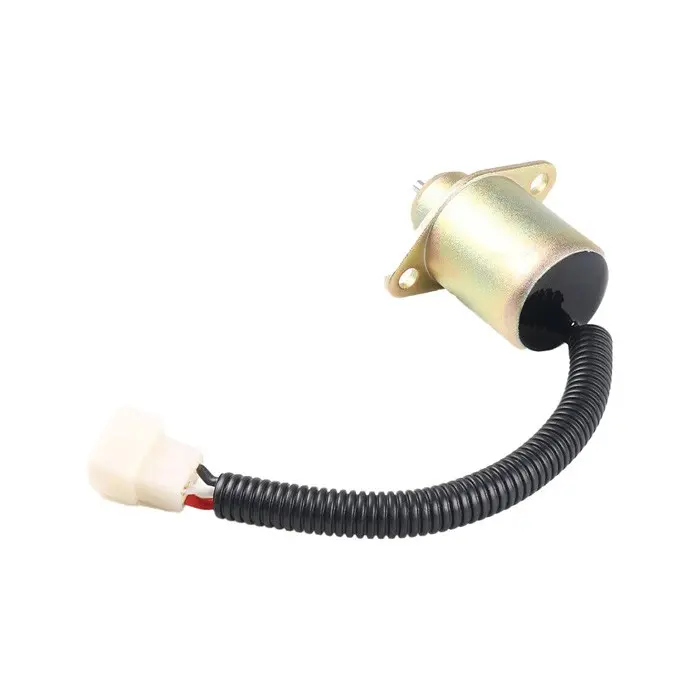 Fuel Shut Off Solenoid 5267132 3991625 24V for Cummins 6BT 5.9L Engine Hyundai R200-5 R210-7 R225-7 R335-7 Excavator