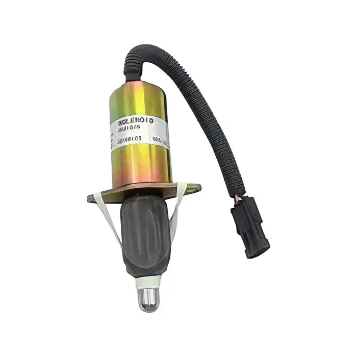 Fuel Shutdown Stop Solenoid 3921978 for Cummins 6CT 6CTA Engine 12V