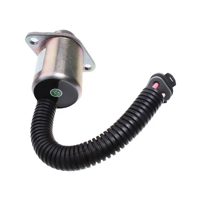 Fuel Shutoff Solenoid 172-7209 for Caterpillar CAT 232 262 252 242 906 257 277 267 287 247 12V