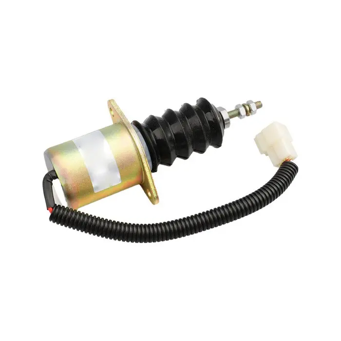 Fuel ShutOff Solenoid AM882277 12V For John Deere Compact Tractor 670 770 870 970 1070