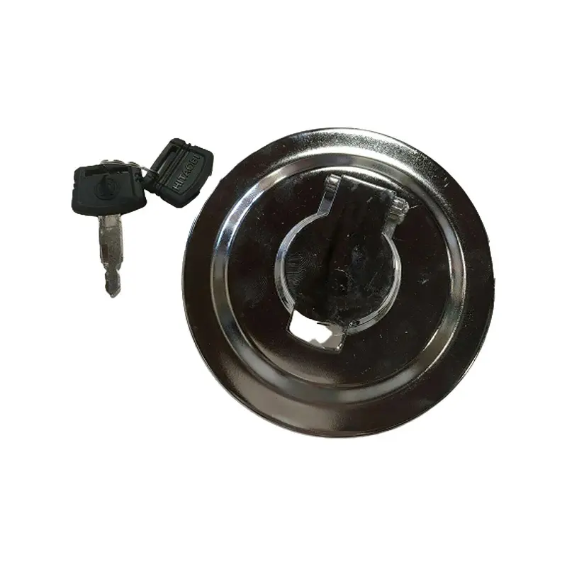 Hydraulic Excavator Locking Fuel Cap 4188409 with 2 Key H800 for Hitachi 344G 444G EX100 EX100-2 EX100-3 EX120 EX120-2 EX120-3 LX80