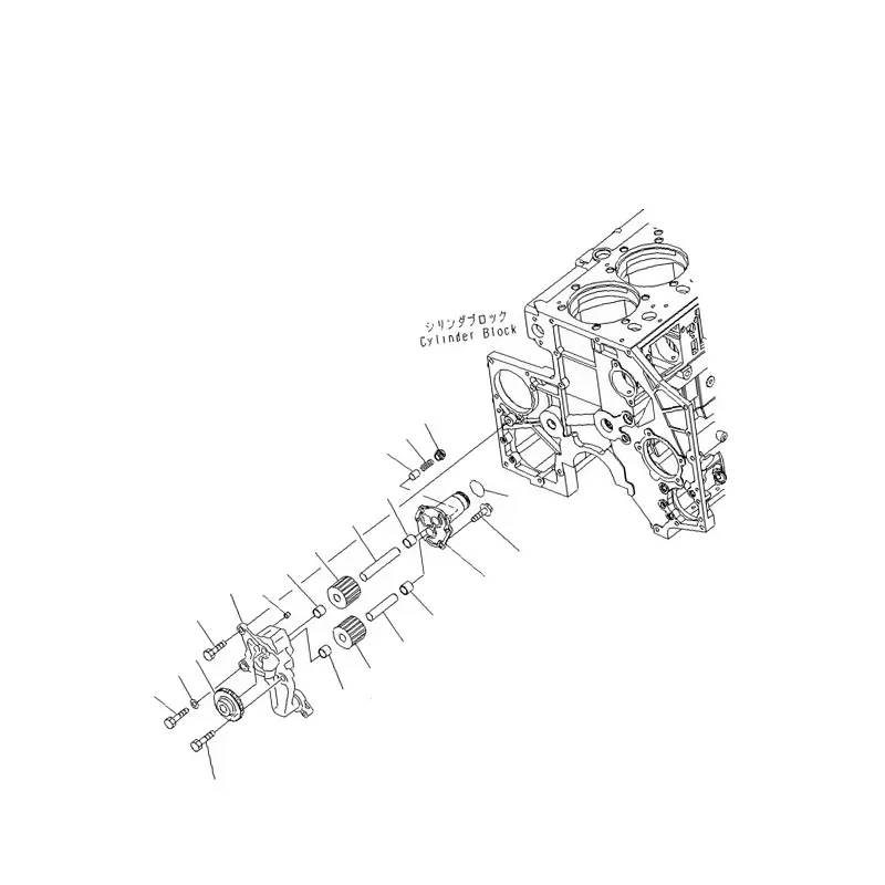 Buy Hydraulic Pump 705-23-30610 For Komatsu Wheel Loader WA600-3 WD600-3 WA600-3D