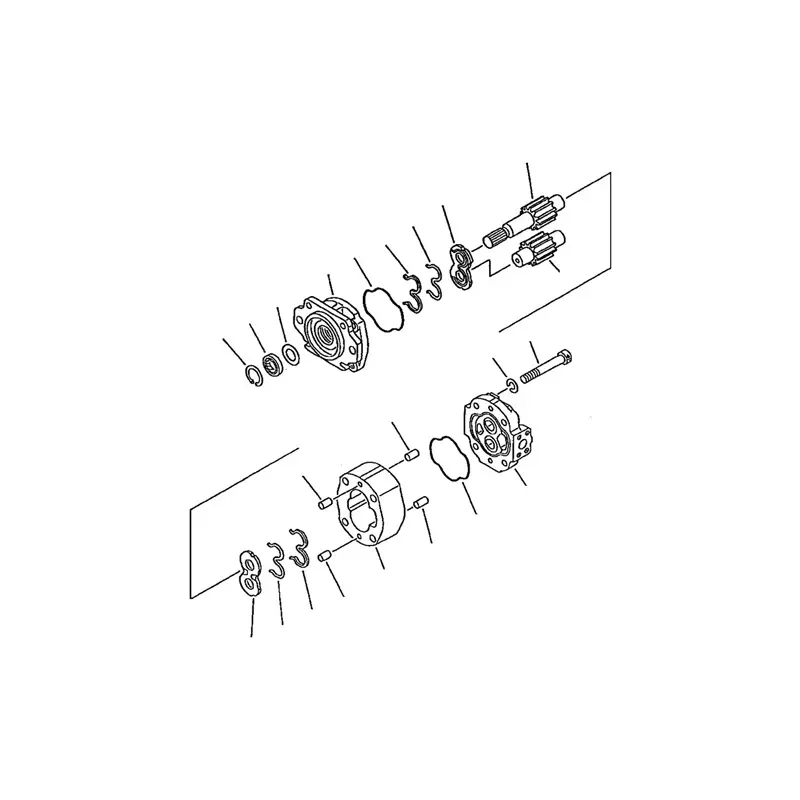Buy Hydraulic Work Pump Fan Motor ASSY 705-21-26180 For Komatsu Wheel Loader WA1200-3 WA800-3E0 WA900-3 WA900-3E0 WA900L-3