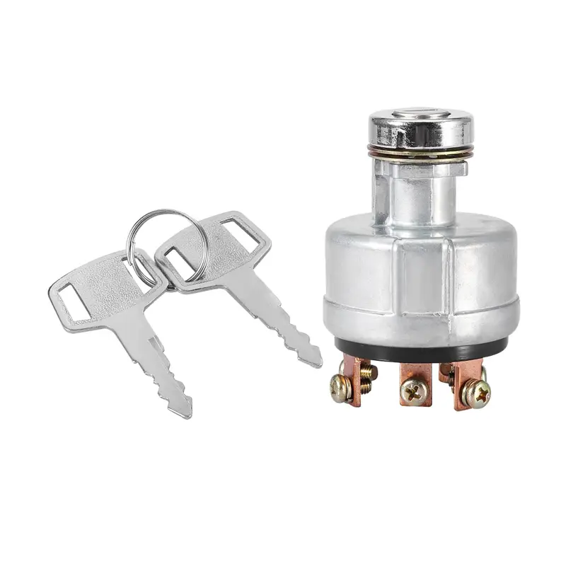 Ignition Switch YN50S00002F1 for Kobelco SK120-6 SK200-2 SK200-3 SK200-5 SK330-6 Excavator with 6 Terminal Wire