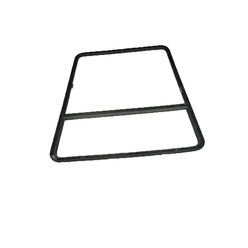 Left door glass frame without Glass for CAT E200B