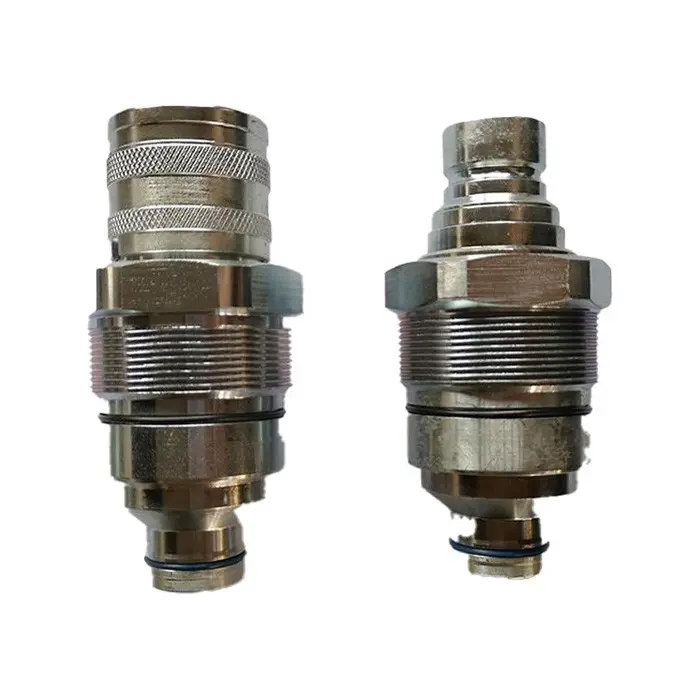 Buy Male Female Flat Face Coupler Kit 7246799 7246802 for Bobcat E32 E34 E35 E42 E45 E50 E55