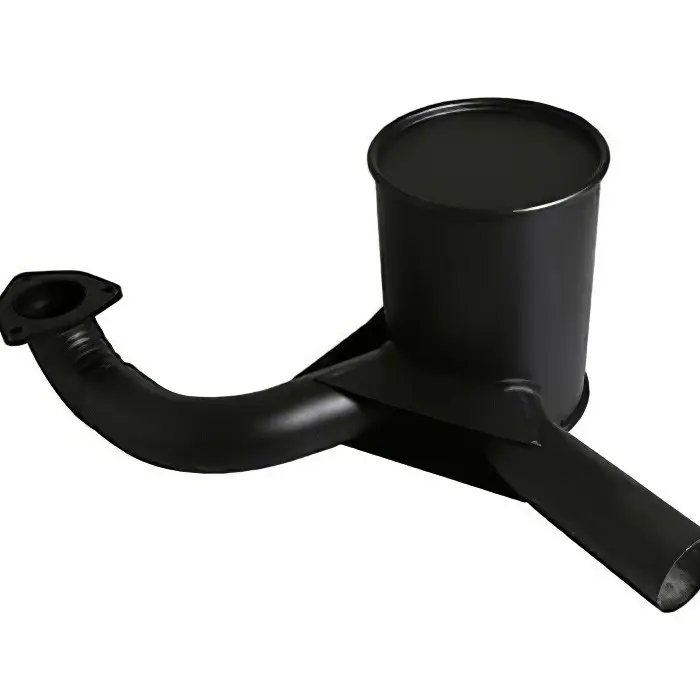 Muffler Silencer 4468451 4333182 for Hitachi Excavator EX120-5 EX130H-5 Isuzu Engine 4BG1