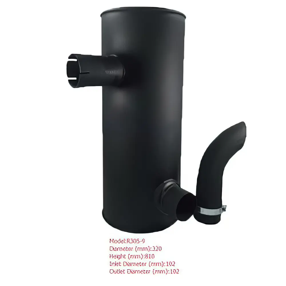 Muffler Silencer for Hyundai Excavator R265