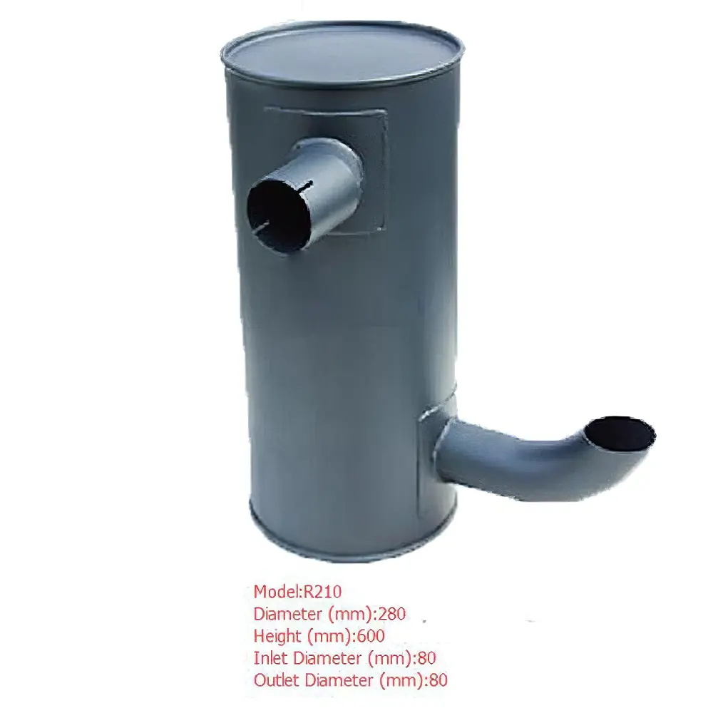 Muffler Silencer for Hyundai Excavator R305-9