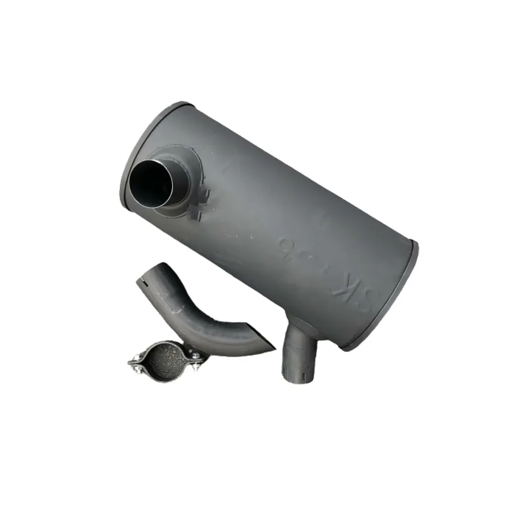 Muffler Silencer YX12P00006P3 For Kobelco Excavator SK135SR SK135SR-1E SK115SRDZ-1E SK135SR-1E ED150 ED150-1E SK115SRDZ SK115SRDZ-1E SK115SRDZ-1E