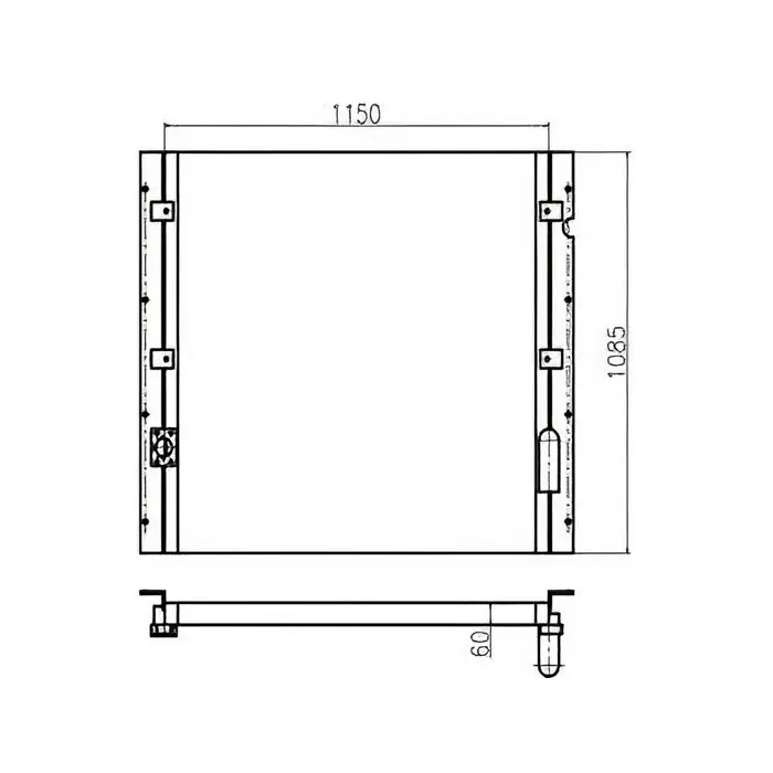 Oil Cooler 140-6538 for Caterpillar CAT 322B L 325B L Excavator sale
