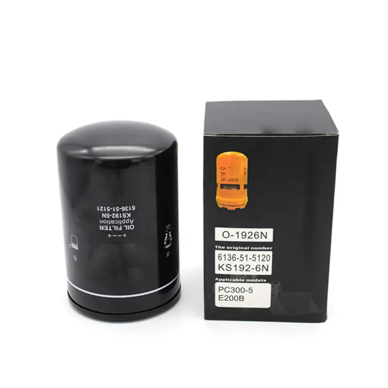 Oil Filter 6136-51-5120 For Komatsu D31A-17 D40A-3 D40A-5 D53P-16 For Komatsu D85PX-15R D85PX-15E0 D85EX-15E0 D475A-5E0 D375A-6 D275A-5R D155AX-6 D155A-6R BR580JG-1