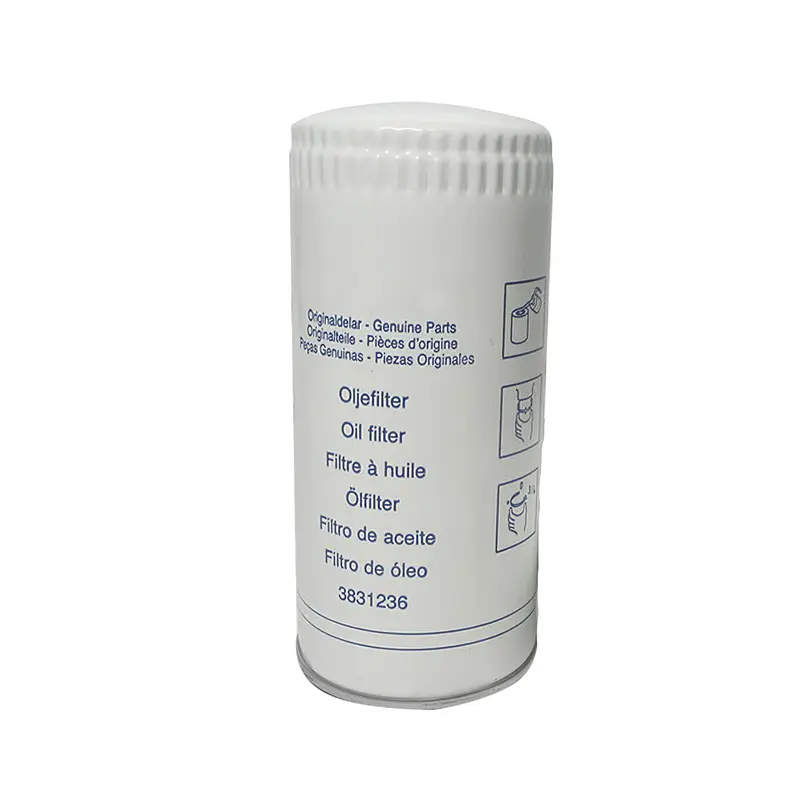 Oil Filter VOE3831236 For Volvo Excavator EC140C EC140D EC160C EC160D EC180C EC180D EC200B EC210B EC210C