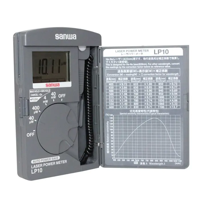 Buy Optical sensor Digital SANWA LP1 for Optical Laser Power Meter 40mW 400~1100nm range