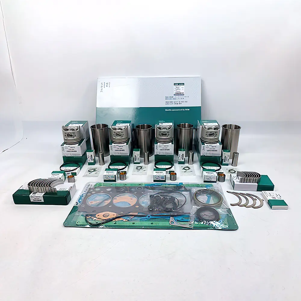 Overhaul Rebuild Kit for Isuzu 4LE1 Engine Sumitomo SH55 Excavator