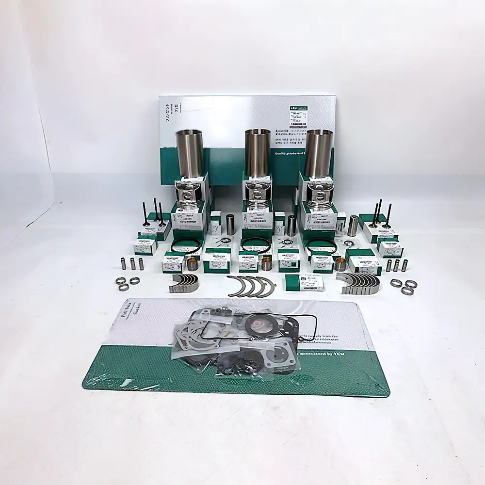 Overhaul Rebuild Kit for Mitsubishi S3L2 Engine Hyundai R25Z-9A R27Z-9 Excavator