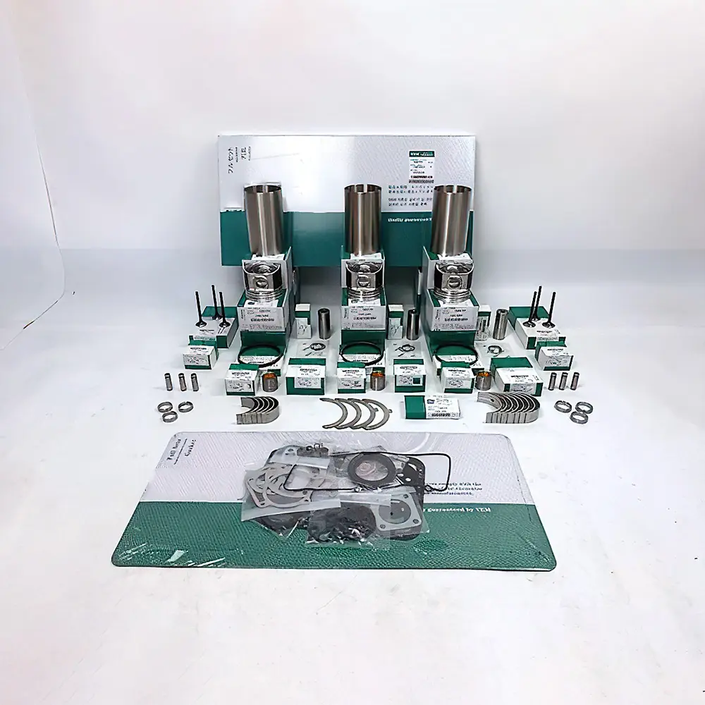 Overhaul Rebuild Kit STD with liner for Kubota D750 Engine B5200 B7100 Tractor