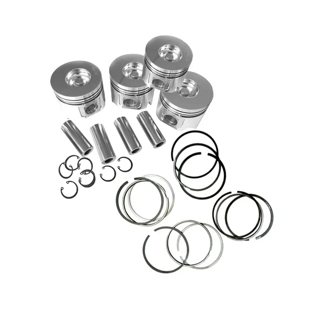 Piston Kit With Ring Set YM123907-22081 YM123907-22050 for Komatsu Excavator PC110R-1 PW110R-1 Komatsu Engine 4D106 Yanmar Engine 4TNV106