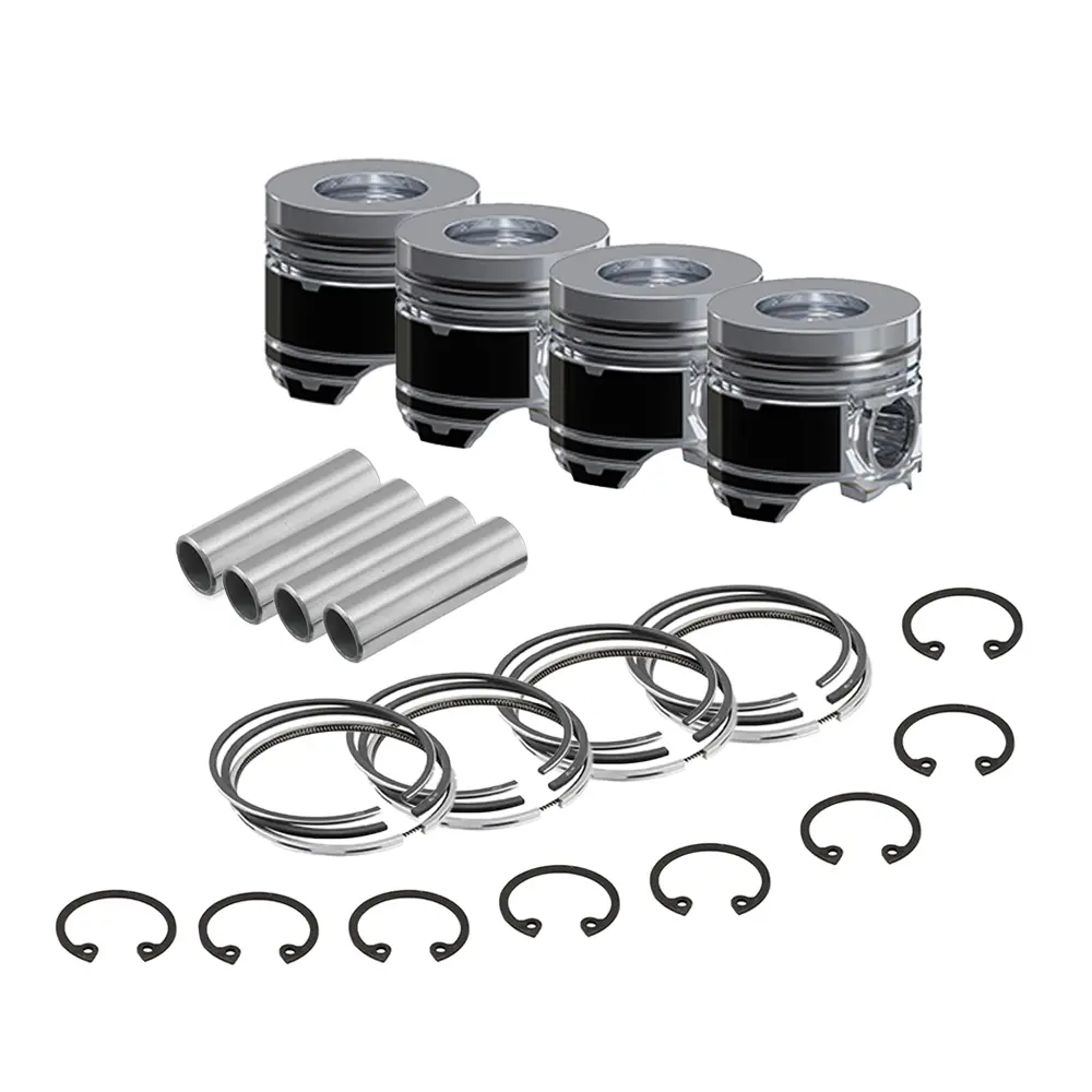 Piston Piston Ring Set STD 76mm for Kubota V1502 Engine