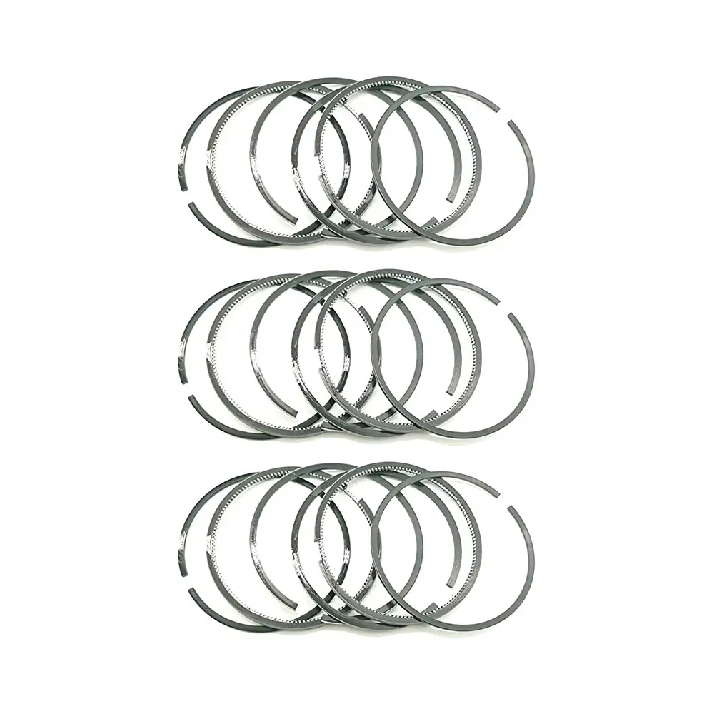 Piston Ring 6 Unit 1 Set for Mitsubishi S6K S6KT Caterpillar Excavator E320 E320C