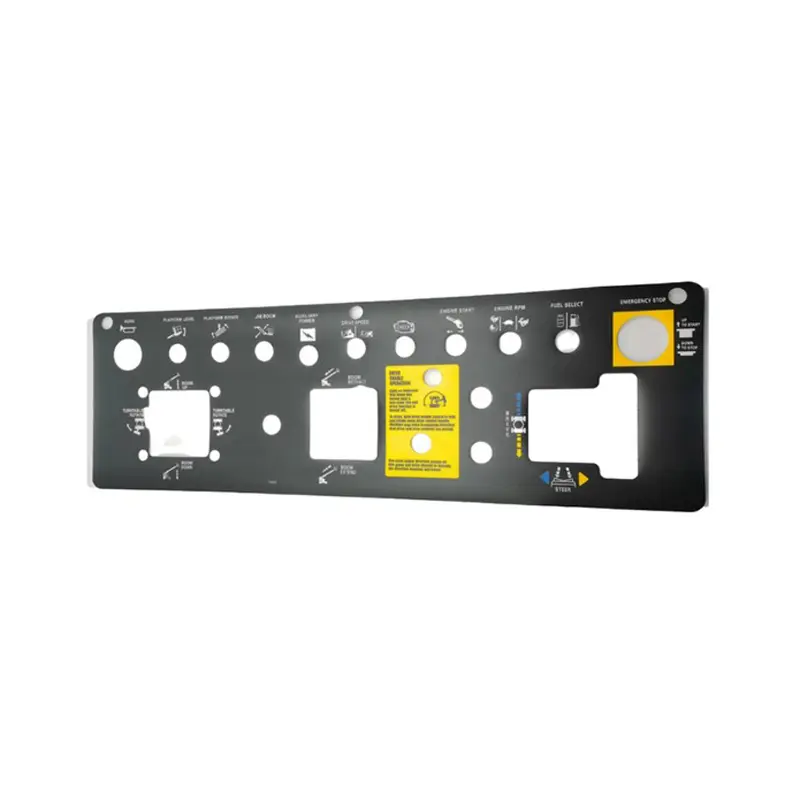 Platform Control Panel Decal 72443GT for Genie Articulated Boom Lift Z-45/25 Z-45/25J