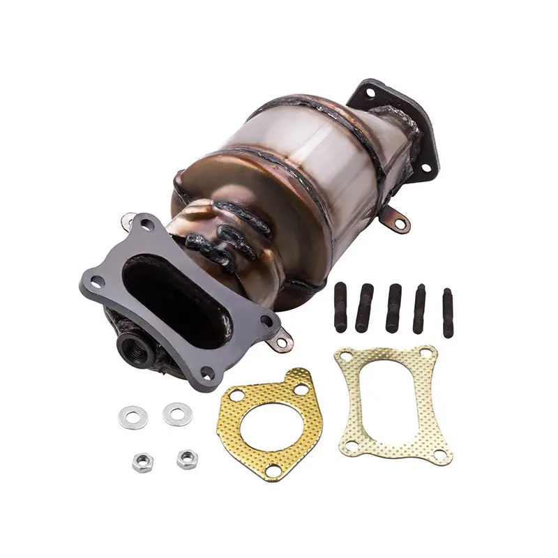 Radiator Side Exhaust Catalytic Converter Acura TL RDX TSX MDX Honda Accord Odyssey 3.5L 3.7L Bank 2