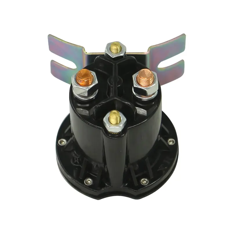 Relay Switch DC Contactor Solenoid 684-1261-212 for Trombetta PowerSeal 4 Terminals Current 150A Max 800A with Nuts and Bolts