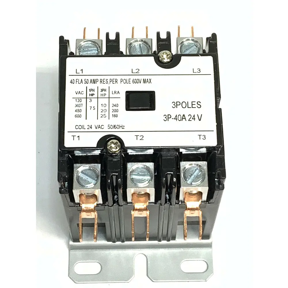 SA-3P-40A-120V Definite Purpose Contactor 3Poles 40FLA 120V AC Coil