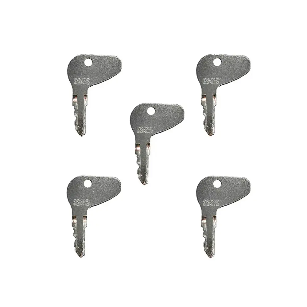 Set of 5 Ignition Start Switch Keys 27800501200 for Mahindra Tractors 2015 2615 3015 2216